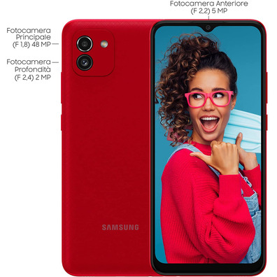 Smartphone Samsung Galaxy A03 4GB/64GB 6.5'' Rojo