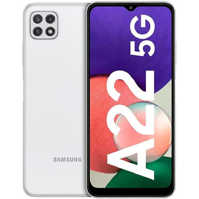 Smartphone Samsung Galaxy A22 4GB/128GB 5G 6.6" Blanco