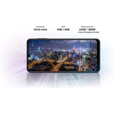 Smartphone Samsung Galaxy A22 4GB/128GB 6.4" Negro