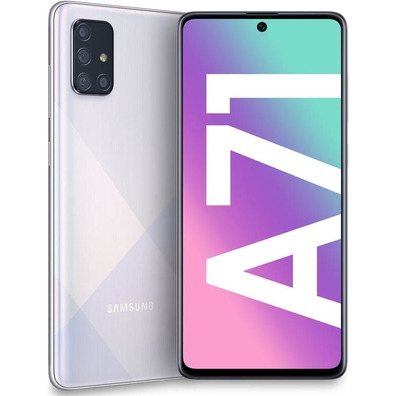 Smartphone Samsung Galaxy A71 Silver 6.7''/6GB/128GB