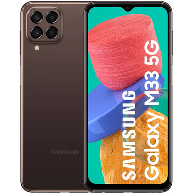 Smartphone Samsung Galaxy M33 6GB/128GB 6.6'' 5G Marrón