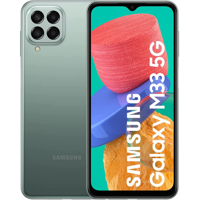 Smartphone Samsung Galaxy M33 6GB/128GB 6.6'' 5G Verde