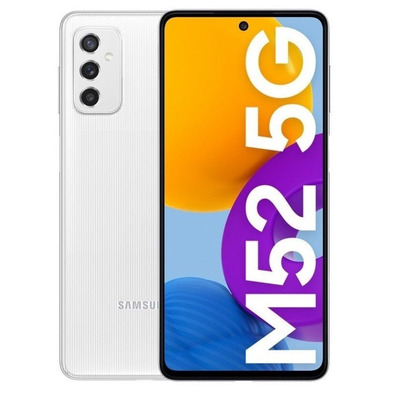 Smartphone Samsung Galaxy M52 6GB/128GB 6.7" 5G Blanco