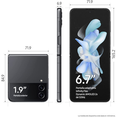 Smartphone Samsung Galaxy Z Flip 4 8GB/256GB 5G Gray