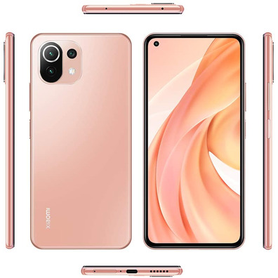 Smartphone Xiaomi Mi 11 Lite 6GB/128GB 6.55" 5G Rosa Melocotón