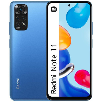 Smartphone Xiaomi Redmi Note 11 NFC 4GB/128GB Azul Ocaso