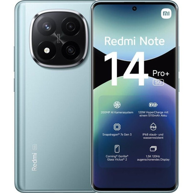 Smartphone Xiaomi Redmi Note 14 Pro+ 6.67" 8GB 256GB 5G Azul