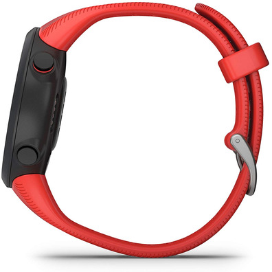 Smartwatch Garmin Forerunner 45 Notificaciones/Frecuencia Cardíaca/GPS Rojo