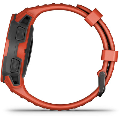 Smartwatch Garmin Instinct Solar Amarillo Rojo