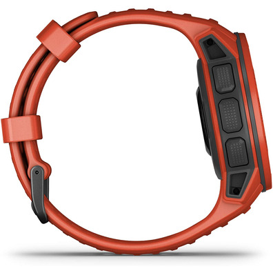 Smartwatch Garmin Instinct Solar Amarillo Rojo