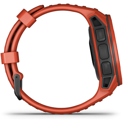 Smartwatch Garmin Instinct Solar Amarillo Rojo