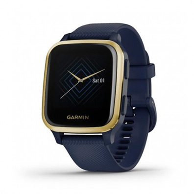 Smartwatch Garmin Venu SQ Music Blue/Light Gold