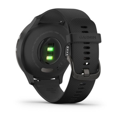 Smartwatch Garmin VivoMove 3 Pizarra con correa negra 44 mm