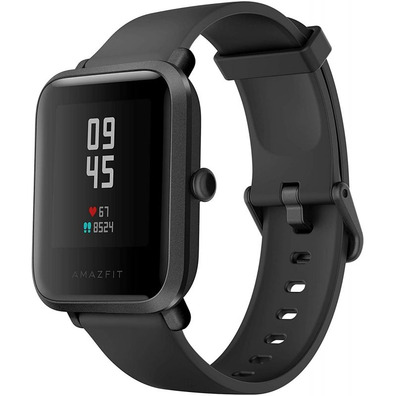 Smartwatch Huami Amazfit Bip S Carbon Black 1.28''/BT5.0/Pulsómetro/GPS