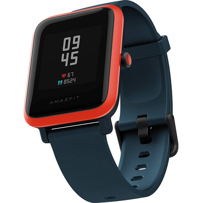 Smartwatch Huami Amazfit Bip S Red Orange 1.28''/BT5.0/Pulsómetro/GPS