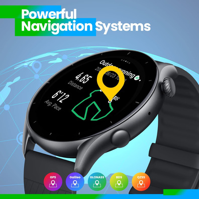 Smartwatch Huami Amazfit GTR 3 GPS Gris Medianoche