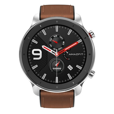 Smartwatch Huami Amazfit GTR 47mm Stainless Steel BT5/Pulsómetro/GPS