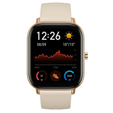 Smartwatch Huami Amazfit GTS Desert Gold 1.65''/BT5/Pulsómetro/GPS