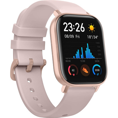 Smartwatch Huami Amazfit GTS Rose Pink 1.65''/BT5/Pulsómetro/GPS