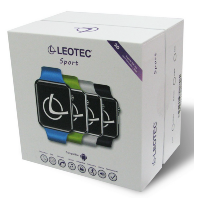 Smartwatch Leotec Bluetooth Sport Blanco