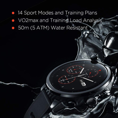 Smartwatch Xiaomi Amazfit Stratos 2 Negro