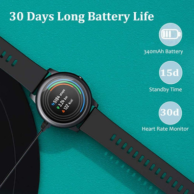 Smartwatch Xiaomi Youpin Haylou Solar LS05 Negro
