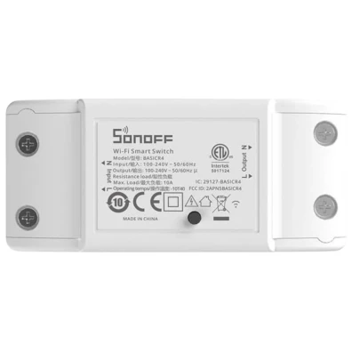 Sonoff BASICR4 Blanco - Switch inteligente WiFi