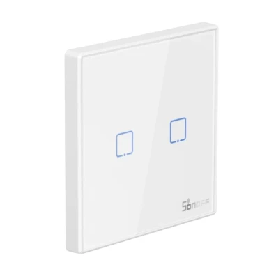 Sonoff T2 2C Interruptor Táctil Inteligente WiFi + RF 433