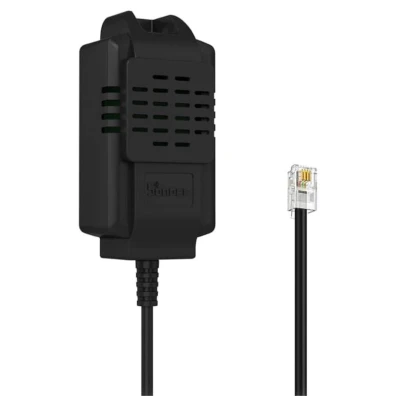 Sensor de temperatura y humedad Sonoff THS01 Negro