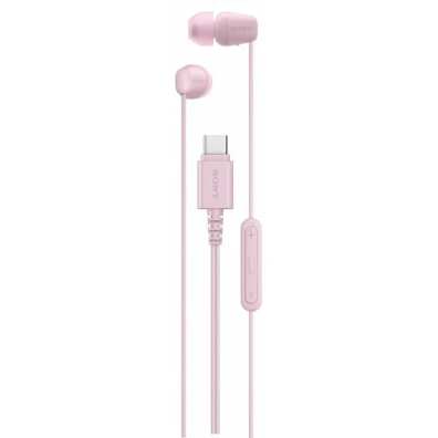 Sony IER-EX15C Auriculares con cable USB Tipo C - Rosa