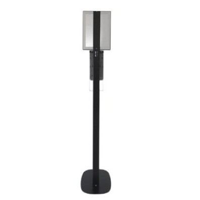SOPORTE AJUSTABLE PARA DISPENSADOR DESINFECTANTE MANOS APPROX - INCLUYE CARTEL INFORMATIVO