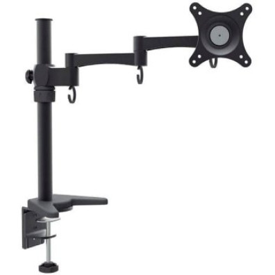 SOPORTE DE MESA PARA PANTALLA 10" - 27" CON BRAZO DE 2 CODOS Y SOPORTE ORIENTABLE - APPROX APPSMS01