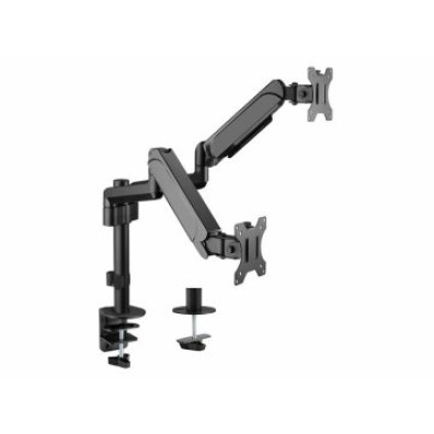 SOPORTE DE MESA 650133 PARA 2 PANTALLAS 17" - 32" CON MUELLE DE GAS EQUIP