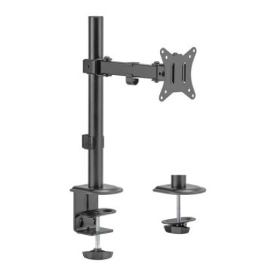 SOPORTE DE MESA EQUIP 650156 - Soporte para Pantalla 17"-32" con Brazo Inclinable y Giratorio 360°