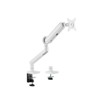 SOPORTE DE MESA EQUIP 650185 BLANCO DE ALUMINIO PARA 1 PANTALLA DE 17"-35" Max. 10.5Kg POR PANTALLA