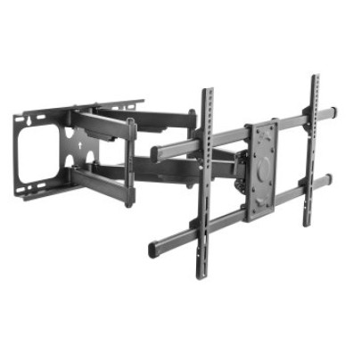 SOPORTE PARED ORIENTABLE DOBLE BRAZO 37"-90" EQUIP VESA 800X400 MAX 75 KGS