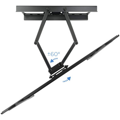 Soporte de Pared TV/Monitor TooQ 37-70'' Negro