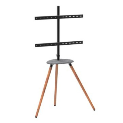 SOPORTE DE SUELO PARA PANTALLA 30" A 65" - APPROX - COLOR MADERA - MAX. VESA 600x400 - HASTA 4 PANTALLAS