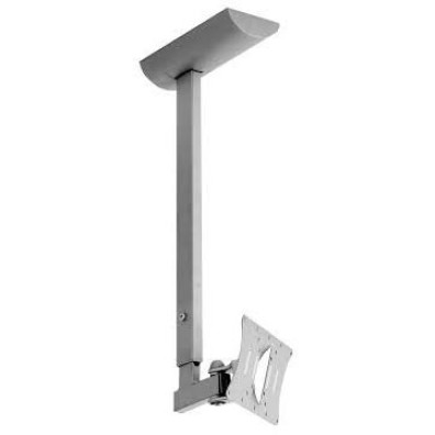 SOPORTE DE TECHO OMB HISOLUTION ORIENTABLE VERTICAL GIRO 190° VESA 50/ 75/ 100/ 200 HASTA 20KG COLOR