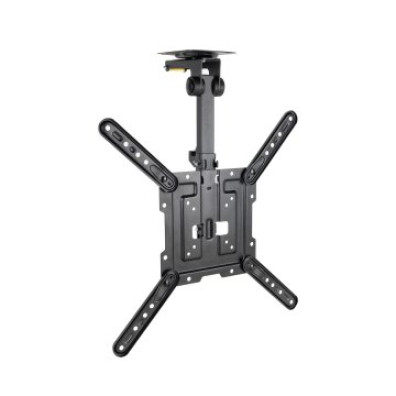 SOPORTE DE TECHO PARA PANTALLA TOOQ LPCE1123TSLI-B 23"-55" 20KG NEGRO VESA 75X75 A 400X400