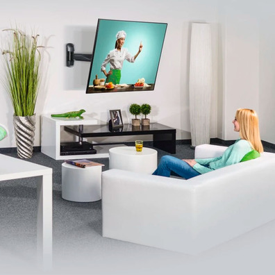 Soporte Pared TV HAMA 200x200 Fullmotion 1 Brazo (19" - 48")