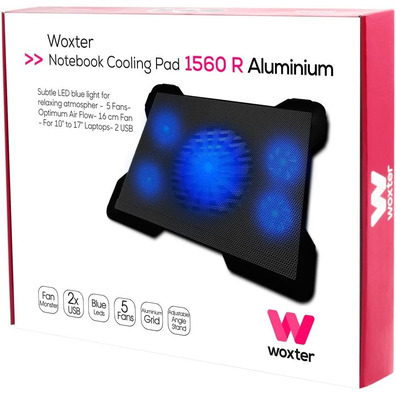 Soporte Refrigerante Woxter Notebook Cooling Pad 1560R 17''