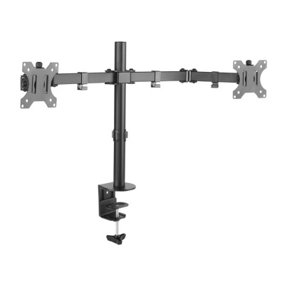 Soporte para 2 Monitores - Mesa Negra 13''-32'' - Tooq