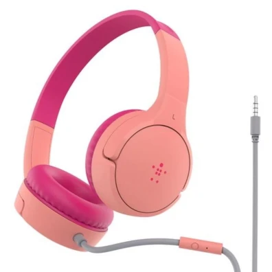 Belkin SoundForm Mini Rosa - Auriculares