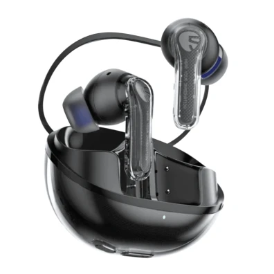 Auriculares SoundPEATS Clear Negro - Calidad de Sonido y Comodidad