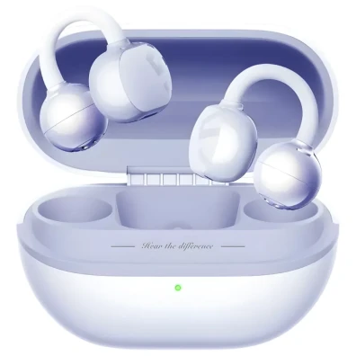 Auriculares Inalámbricos SoundPEATS POP Clip TWS Morado