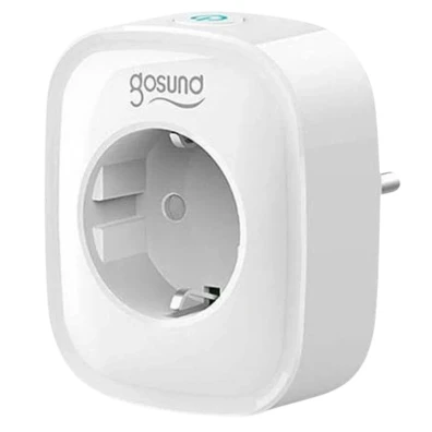 Gosund SP112 Enchufe Inteligente Blanco WLAN 2,4 GHz USB 2,1 A x 2 - Domótica y Redes
