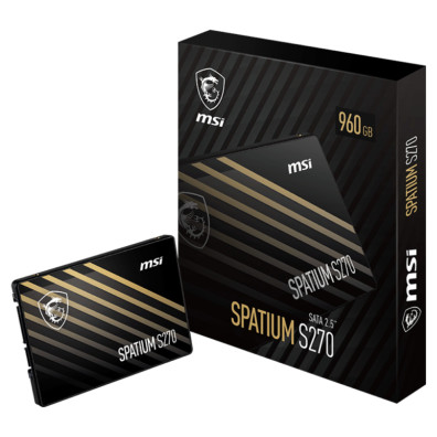 Disco Duro SSD MSI SPATIUM S270 960GB 2.5" SATA III