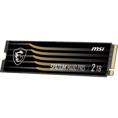 MSI Spatium M480 PRO 2TB SSD M.2 PCIe Gen4 NVMe