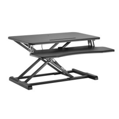 Stand de Sobremesa Ergonómico Equip 650840 para PC, Pantalla y Teclado - Altura Ajustable